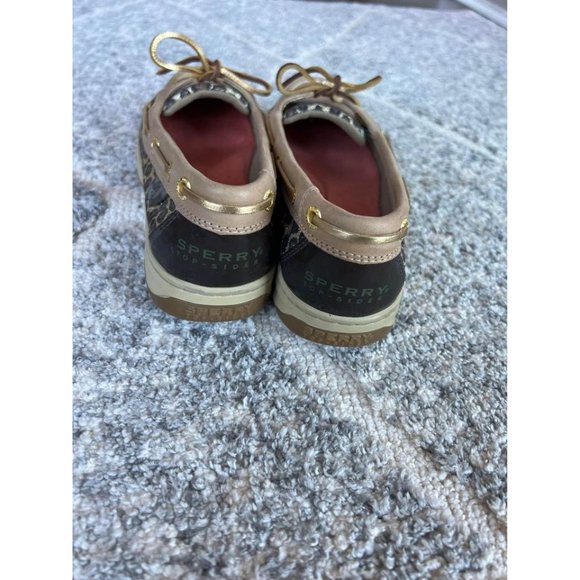 Sperry Topsider Cheetah Print Shoes - Womens size 8 - Picture 7 of 7